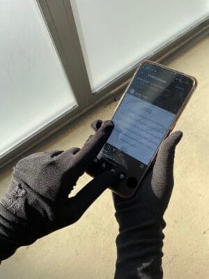 Gants Tactiles