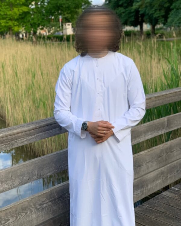 Qamis Qasim - Blanc