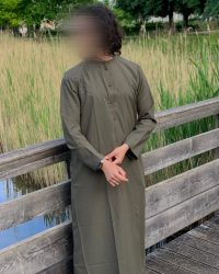 Qamis Qasim – Vert – 1